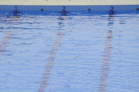 outdoor poolの写真素材