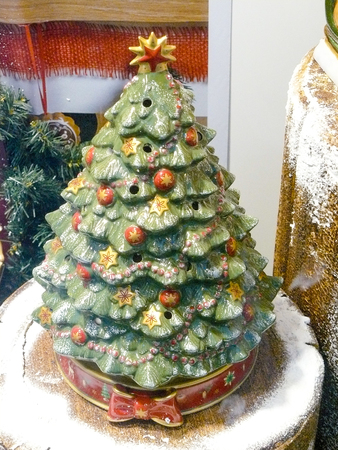 Christmas tree background.の写真素材