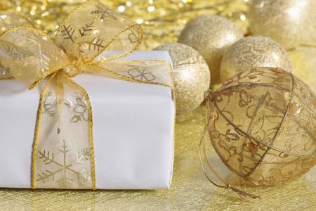 christmas giftの写真素材