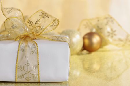 christmas giftの写真素材