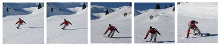 snowboarding,の写真素材
