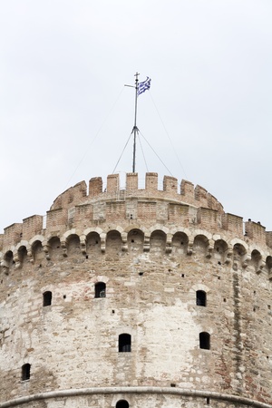 The White Tower in Thessaloniki, Greeceの写真素材