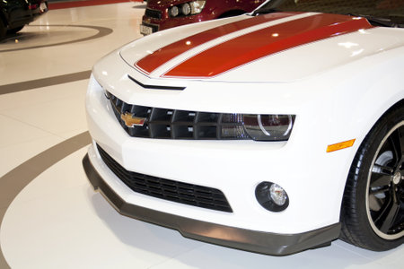 SOFIA, BULGARIA - JUNE 19: Chevrolet Camaro at Sofia International Motor Show 2011のeditorial素材
