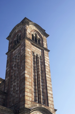 Details of St. Mark's church in Belgrade, Serbiaの写真素材