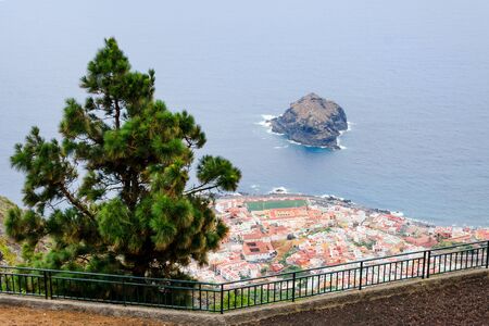 Beach in Tenerife, Canary Islands, Spain. Seascape Panorama Garachiko.の写真素材