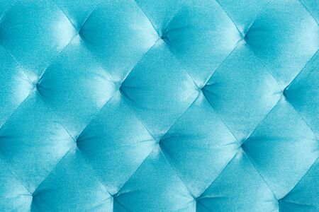 Luxury velour quilted sofa upholstery, home decor texture or background. Furniture design, classic...