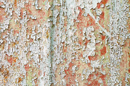 Rusty painted metal texture. Old iron background painted in gray with rust. Weathered metal wall...