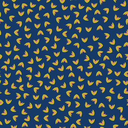 Vector navy texture seamless pattern background.のイラスト素材