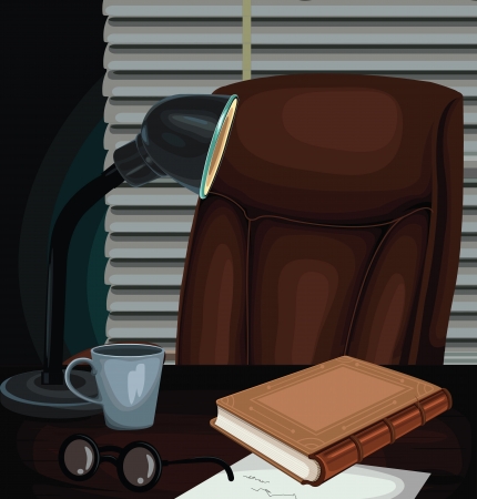 Cabinet Detective vectorのイラスト素材
