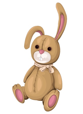 Plush Bunnyのイラスト素材