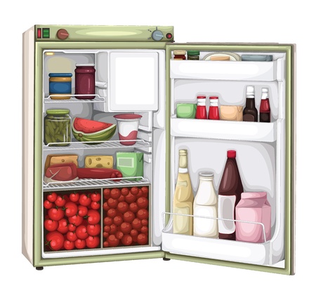 Refrigerator のイラスト素材