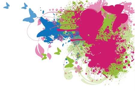 Background Blots Abstract のイラスト素材
