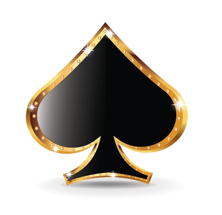 Sign Spadesのイラスト素材