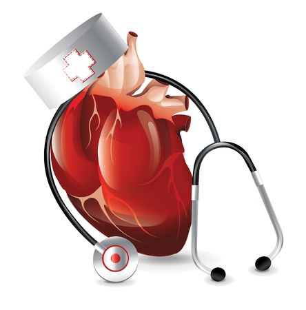 Realistic Heart Doctor のイラスト素材