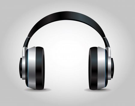 Headphones のイラスト素材