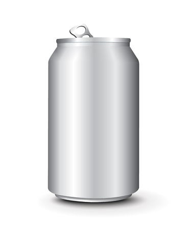 Aluminum Cans Templateのイラスト素材