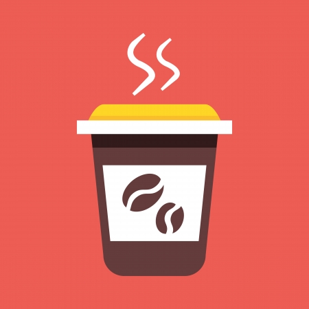 Vector Coffee Cup Icon のイラスト素材