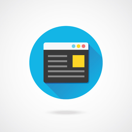 Vector Browser Icon のイラスト素材