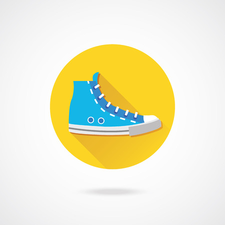 Vector Sneaker Icon のイラスト素材