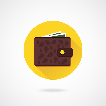 Vector Wallet Icon のイラスト素材