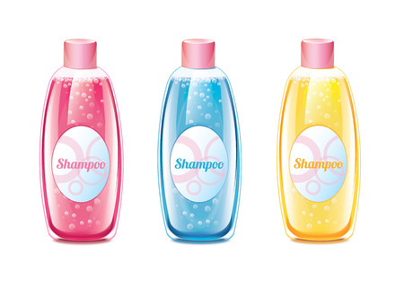 Shampoo Setのイラスト素材