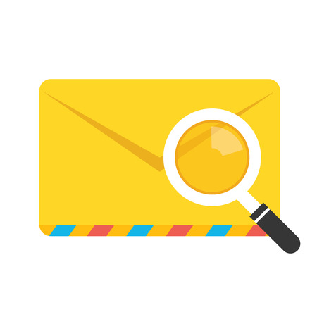 Search Envelope Iconのイラスト素材