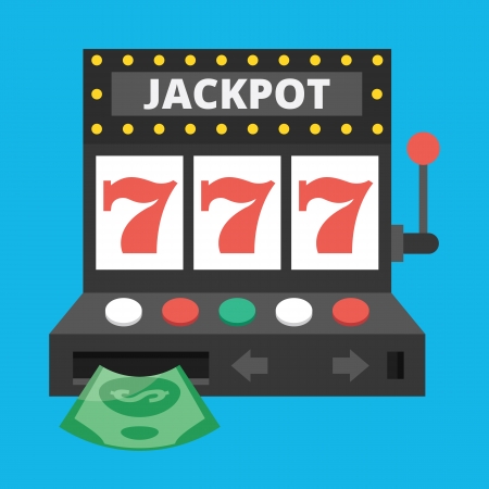 Slot Machine Iconのイラスト素材