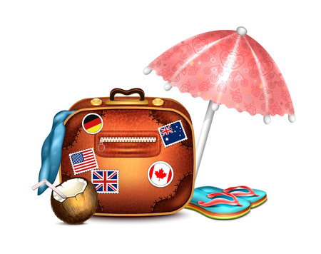 Travel Setのイラスト素材