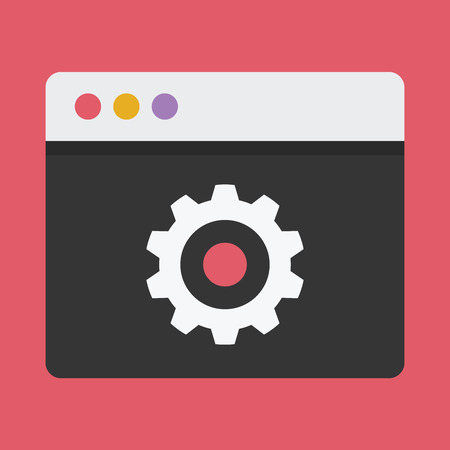 Browser Settings Iconのイラスト素材