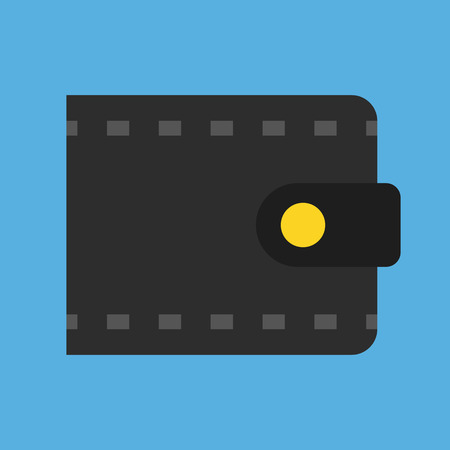 Leather Wallet Iconのイラスト素材