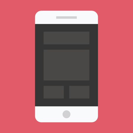 Smartphone Responsive Web Design Iconのイラスト素材