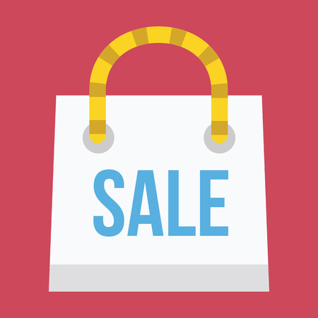 Vector Sale Bag Iconのイラスト素材