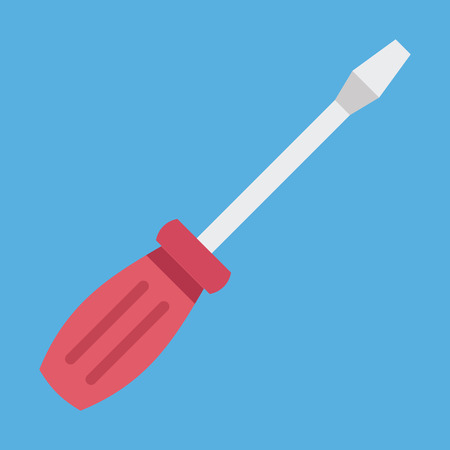Vector Screwdriver Iconのイラスト素材