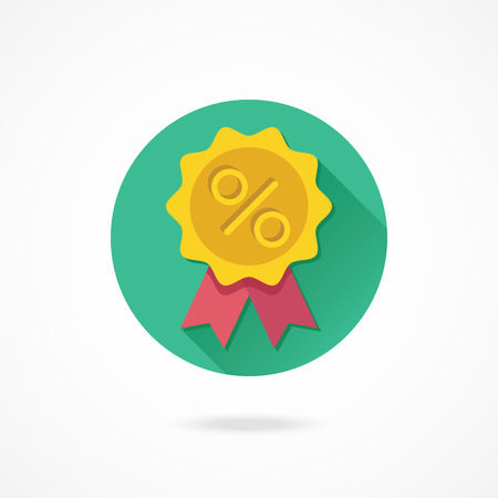 Vector Gold Sale Badge Icon