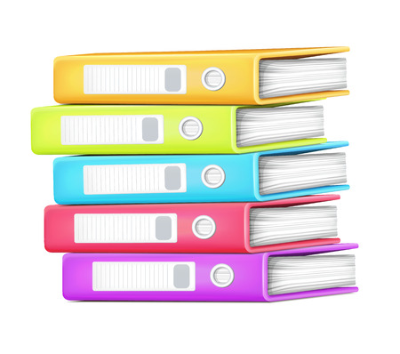 colorful Bindersのイラスト素材