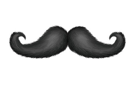 Mustacheのイラスト素材