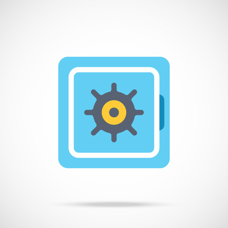 Vector safe iconのイラスト素材