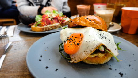 Breakfast is callingの写真素材