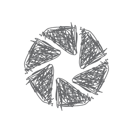 Camera Lens Iconのイラスト素材