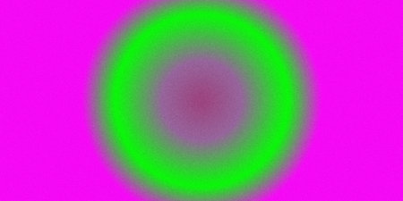Abstract colorful circle isolated on white background