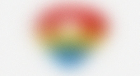 A vibrant and colorful abstract art piece with a heart shape in the center
