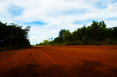 Dirt roadの写真素材