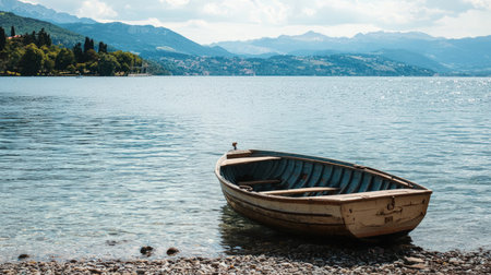 Beautiful sunset over the Adriatic Sea in Montenegro.の素材