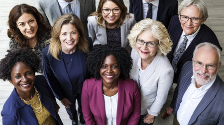 Group of Business People Diverse Ethnicity Teamwork Studio Portraitの素材