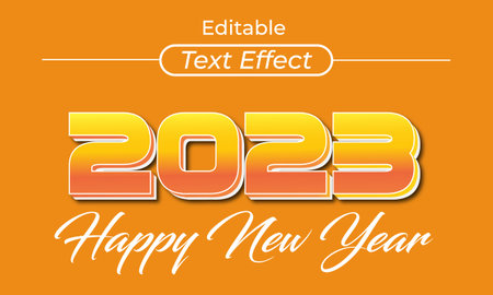 Editable 3d text effect styles concept Modern vibrant 3d text effect