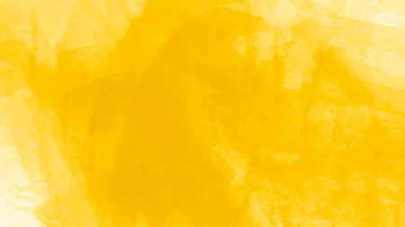 Mustard Yellow watercolor texture backgroundの写真素材