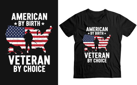 American Presidential Election - T-Shirt Design, Vector Illustrationのイラスト素材