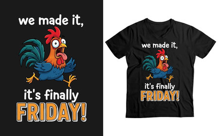 We are a chicken farm - t-shirt design. Vector illustrationのイラスト素材