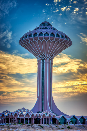 Beautiful Sunrise view at Dammam Al Khobar Corniche Saudi Arabia.のeditorial素材