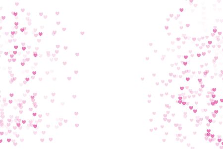 Heart shape with white background.のイラスト素材